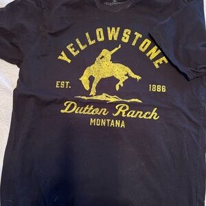 Yellowstone T-shirt Black